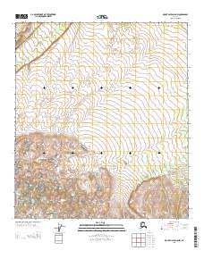 Mount Hayes D-5 NW, AK — USGS 7.5-minute topo (2013)