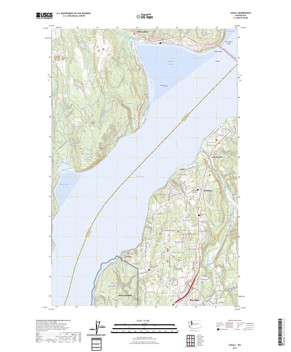 Lofall, WA — USGS 7.5-minute topo (2023)