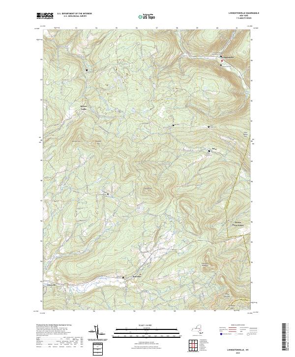 Livingstonville, NY — USGS 7.5-minute topo (2023)