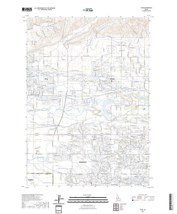Star, ID — USGS 7.5-minute topo (2024)