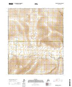 Bendeleben B-2 NW, AK — USGS 7.5-minute topo (2017)