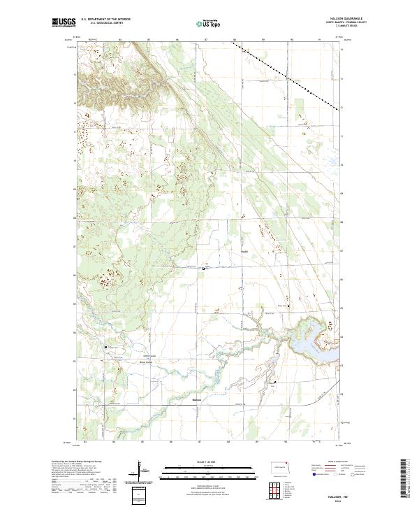 Hallson, ND — USGS 7.5-minute topo (2024)