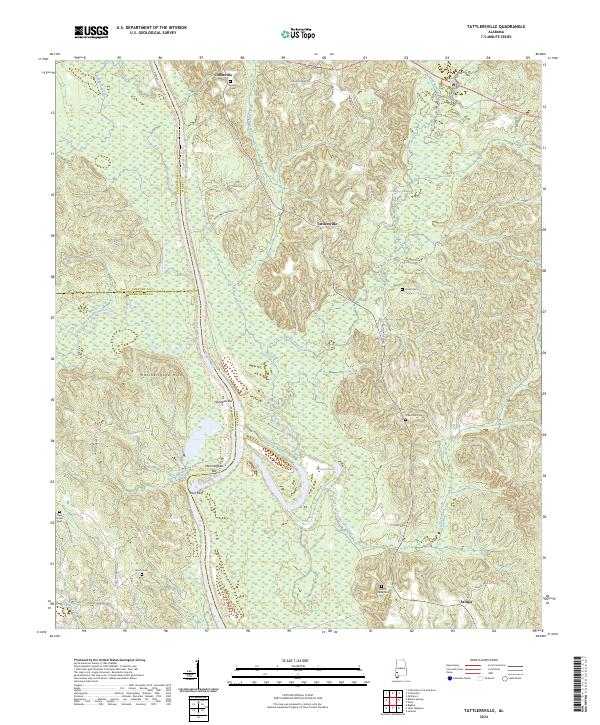 Tattlersville, AL — USGS 7.5-minute topo (2024)