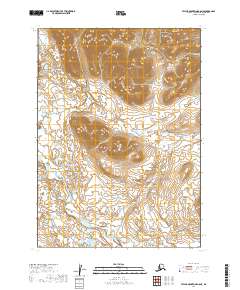 Taylor Mountains B-8 NE, AK — USGS 7.5-minute topo (2019)