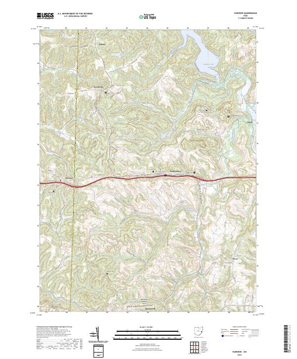 Fairview, OH — USGS 7.5-minute topo (2023)
