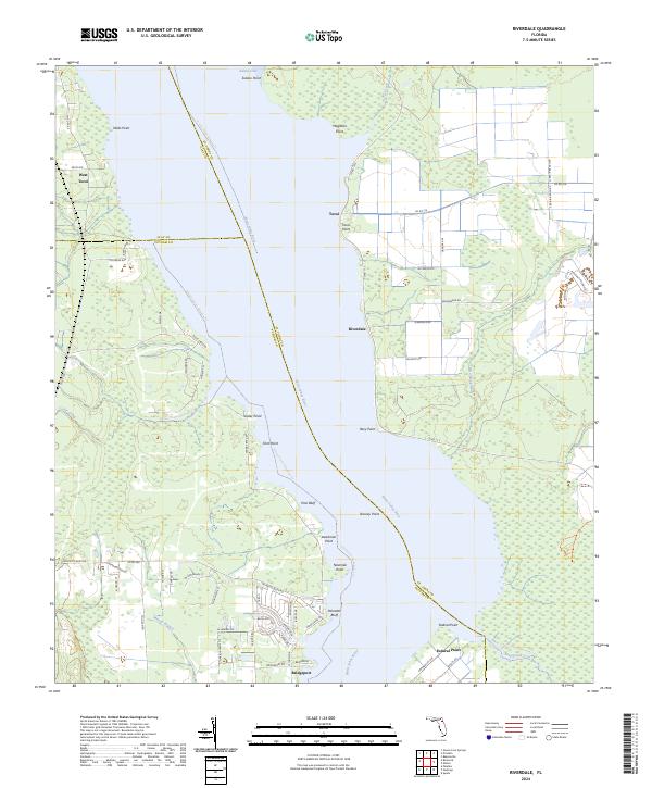 Riverdale, FL — USGS 7.5-minute topo (2024)