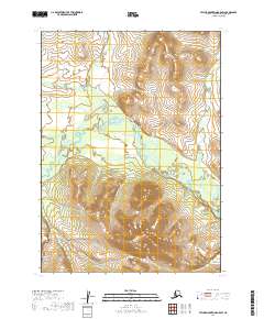 Taylor Mountains B-5 SW, AK — USGS 7.5-minute topo (2019)