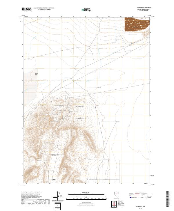 McCoy NW, NV — USGS 7.5-minute topo (2021)