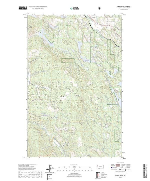 Eureka South, MT — USGS 7.5-minute topo (2024)