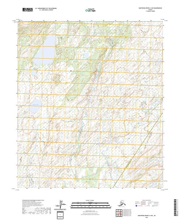 Kantishna River A-3 NE, AK — USGS 7.5-minute topo (2024)