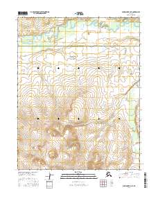 Shungnak B-4 NE, AK — USGS 7.5-minute topo (2016)