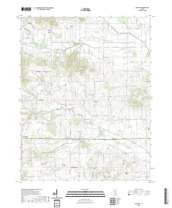 Walpole, IL — USGS 7.5-minute topo (2024)