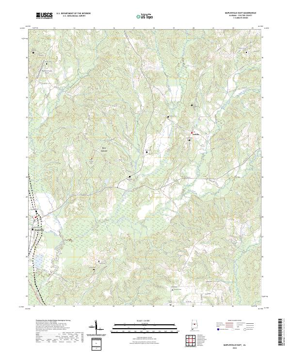 Maplesville East, AL — USGS 7.5-minute topo (2024)