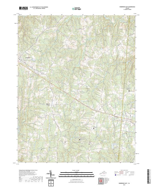 Kenbridge East, VA — USGS 7.5-minute topo (2022)