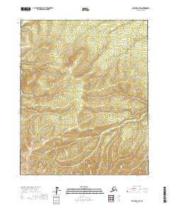 Tanana D-1 SW, AK — USGS 7.5-minute topo (2017)