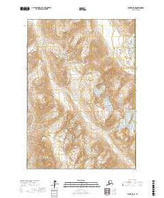 Tyonek B-8 SE, AK — USGS 7.5-minute topo (2017)