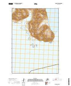 Ugashik B-1 NE, AK — USGS 7.5-minute topo (2019)