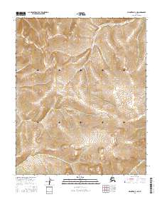Melozitna B-1 NE, AK — USGS 7.5-minute topo (2016)