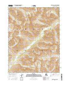 Survey Pass A-6 NW, AK — USGS 7.5-minute topo (2016)