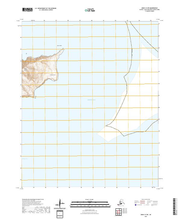 Adak C-5 SW, AK — USGS 7.5-minute topo (2021)