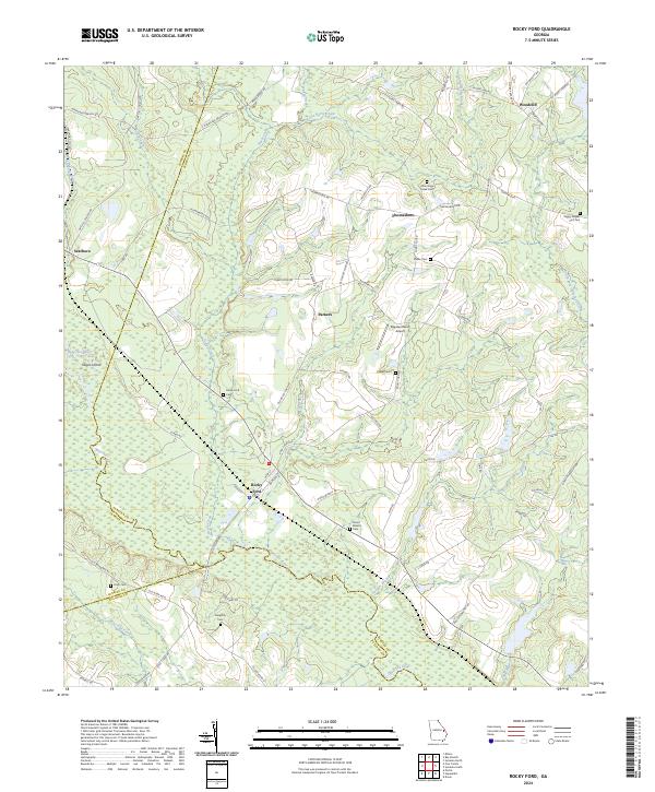 Rocky Ford, GA — USGS 7.5-minute topo (2024)