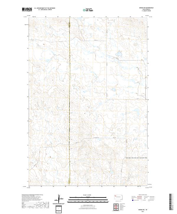 Sorum SW, SD — USGS 7.5-minute topo (2021)