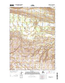 Tyonek B-5 SE, AK — USGS 7.5-minute topo (2013)