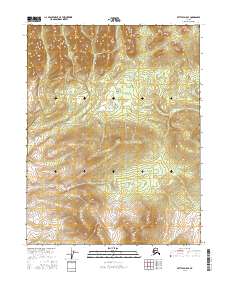 Bettles D-5 SE, AK — USGS 7.5-minute topo (2016)