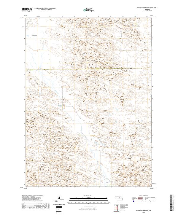 Stonehouse Ranch, NE — USGS 7.5-minute topo (2021)