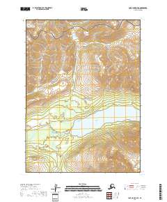 Lake Clark A-4 SE, AK — USGS 7.5-minute topo (2018)