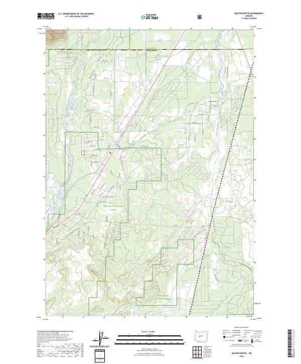 Masten Butte, OR — USGS 7.5-minute topo (2024)