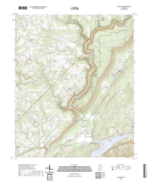 Little River, AL — USGS 7.5-minute topo (2024)