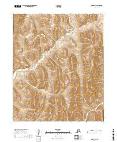 Candle A-1 SW, AK — USGS 7.5-minute topo (2017)