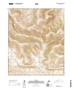 Bendeleben B-2 NE, AK — USGS 7.5-minute topo (2017)