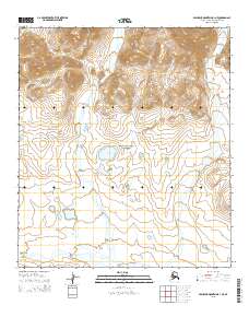 Misheguk Mountain B-1 NE, AK — USGS 7.5-minute topo (2015)