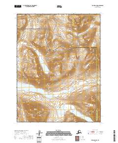 Iliamna A-5 SW, AK — USGS 7.5-minute topo (2018)