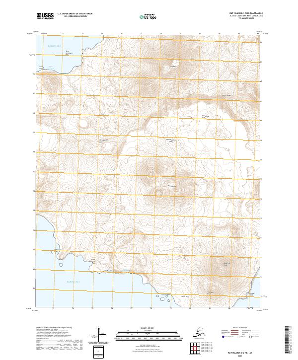 Rat Islands C-2 NE, AK — USGS 7.5-minute topo (2021)