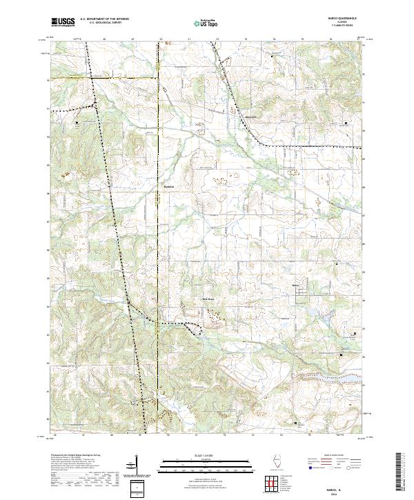 Harco, IL — USGS 7.5-minute topo (2024)