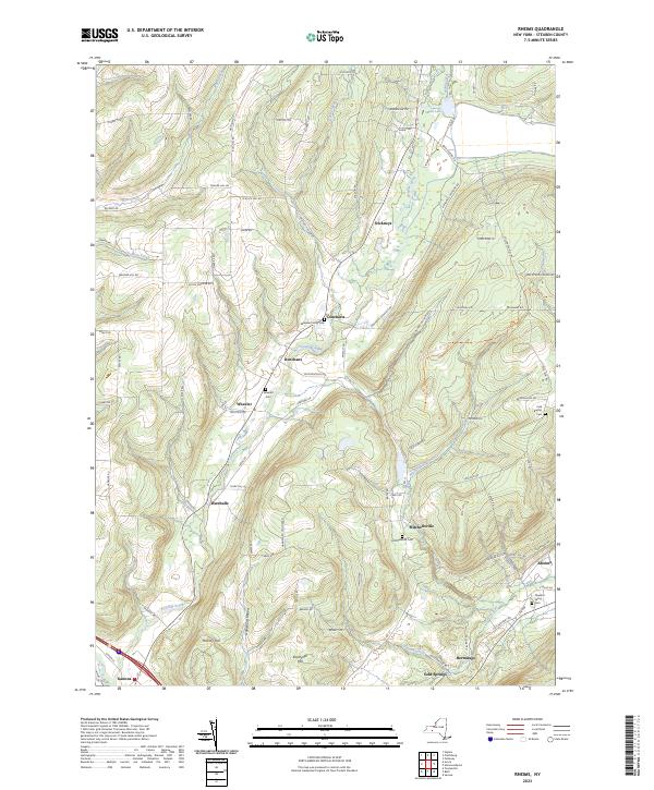 Rheims, NY — USGS 7.5-minute topo (2023)