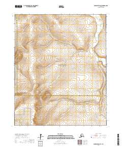 Bendeleben D-5 SE, AK — USGS 7.5-minute topo (2017)