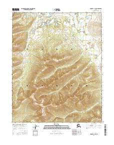 Hughes A-1 SE, AK — USGS 7.5-minute topo (2016)