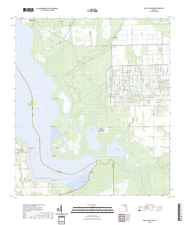 Saint Johns Park, FL — USGS 7.5-minute topo (2024)