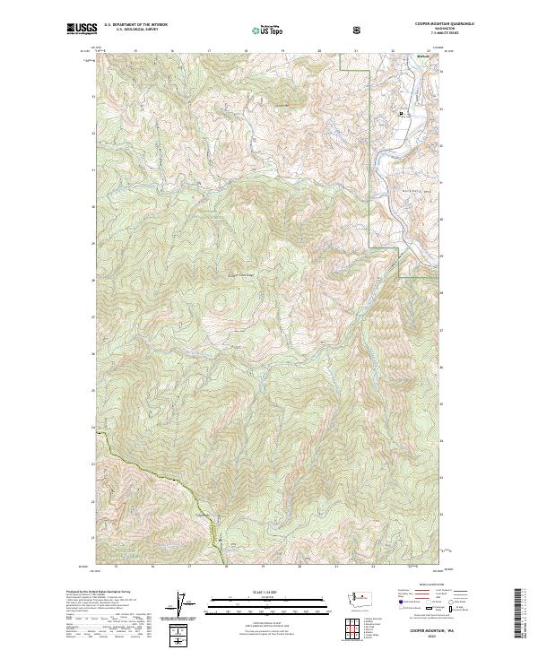 Cooper Mountain, WA — USGS 7.5-minute topo (2023)