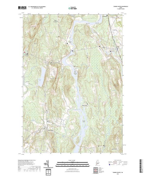 Turner Center, ME — USGS 7.5-minute topo (2024)