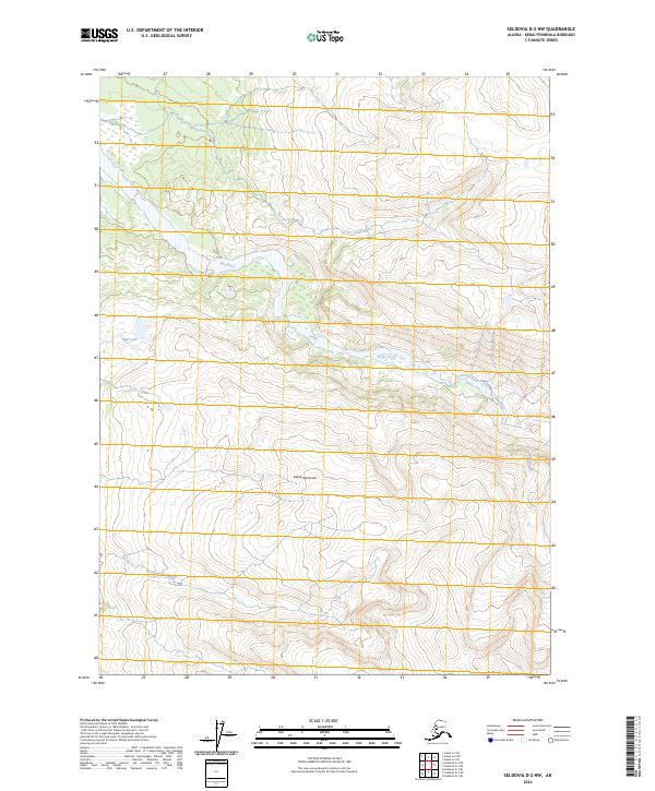 Seldovia D-2 NW, AK — USGS 7.5-minute topo (2024)