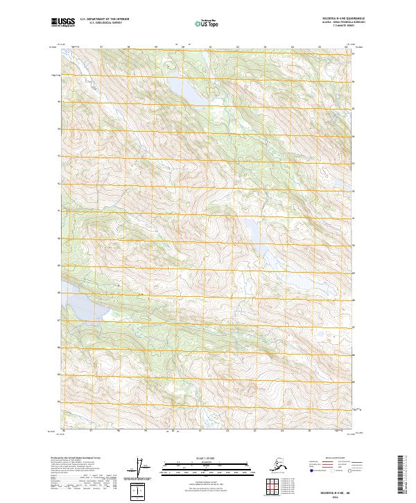 Seldovia B-4 NE, AK — USGS 7.5-minute topo (2024)