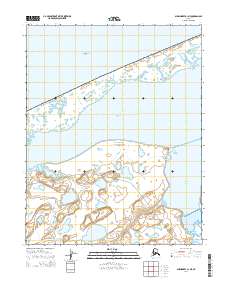 Shishmaref B-1 NE, AK — USGS 7.5-minute topo (2014)