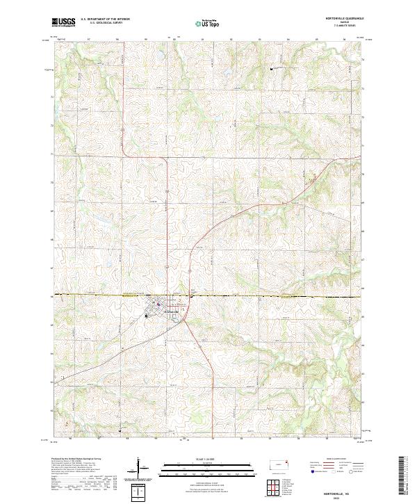 Nortonville, KS — USGS 7.5-minute topo (2022)