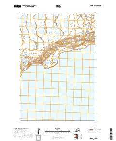Naknek A-3 SE, AK — USGS 7.5-minute topo (2019)