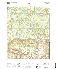 Beaver A-1 NE, AK — USGS 7.5-minute topo (2017)